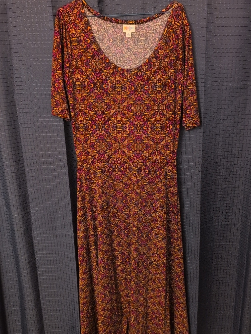 EUC LuLaRoe Maxi Dress - Ana - Sz L